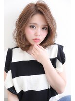 パシフィックダズールコパン(Pacific Dazzle copain)&nbsp;『PD伊川谷』大人綺麗小顔グレージュ☆エアリーミディアムボブ☆