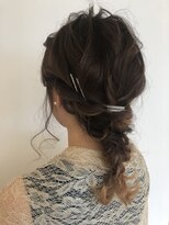 オルガ ヘアアンドメイク(Oluga hair&make)&nbsp;ミディ編み下ろし