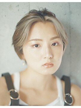 ハイジア(hygea) [hygea]透明感インナーカラー　ミルクティーベージュ[薬院/警固]