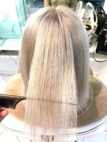 ミューズ 新小岩店(HAIR&NAIL MUSE)&nbsp;ホワイトミルクティーベージュハイトーンカラー