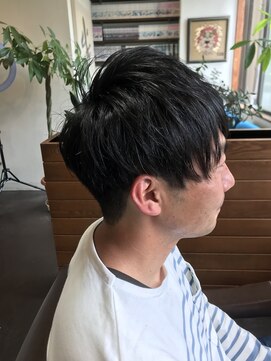 スープレックス ヘアーデザイン(SOUPREX HAIR DESIGN) ダンディツーブロック！20代　30代　40代　50代　髪質改善