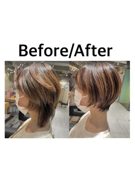 リーオオサカ(Lee Osaka) 【Lee大阪店】大人ショートで横顔美人/新出奈津樹