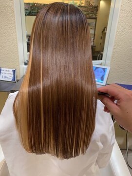 マティス 表参道(matiz) ホワイトグレージュ/セクションカラー/インナーカラー