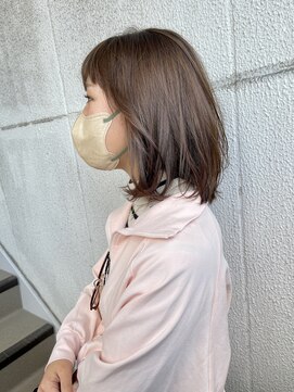 インビテーション 名古屋(invitation) #ショコラブラウンボブ