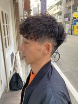 ハシゴ(hasigo.) 大阪波巻きパーマ　大阪メンズパーマ