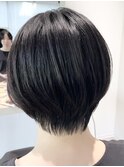 大人ショートボブ/コンパクトショート