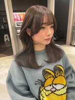 リリー(Lilley) (lilley内堀)顔まわりカット×透明感カラー