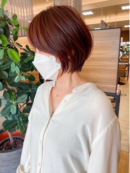 バランス ヘアーアンドアイラッシュ 野田店(balance.)の写真/【北長瀬/問屋町/大元】白髪染めは明るく自然に色味の選べる時代に。脱白髪染めカラーで常に美しい素髪へ