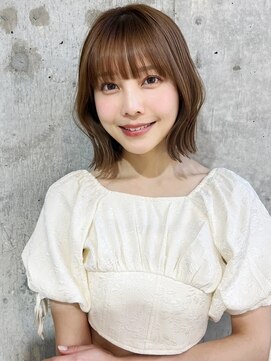 ハローバイシー 仙台(Hello by Sea) 韓国レイヤーカット/ボブ/前髪カット/イノアカラー[仙台]