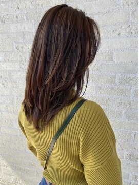 トップヘアーラウンジ 知立(TOP HAIR Lounge) 韓国風ミディアムレイヤー/レイヤーロング/ニュアンスカラー