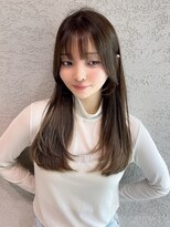 ロンド アンブル 四条烏丸(Lond ambre) 【五島巨幹】レイヤーカット/魅力倍増カール/オリーブベージュ