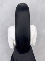 アイティー バイ アルバム 中野店(IT by ALBUM) アッシュブラック美髪エモージュレイヤーロング_ba488571