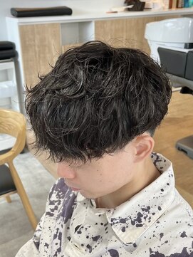 ラヴィズムバイフィフス(LUVISM by fifth) シャドウパーマ新潟メンズパーマ初パーマ新潟万代