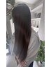 髪質改善ストレート＋トリートメント￥19800