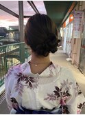 浴衣ヘアセット