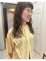 レス 伏見(LESS)&nbsp;ブラウンカラーパーマ