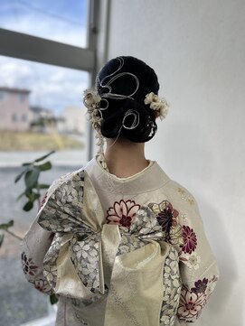 ピカソ こあら店 成人式/振袖ヘアアレンジ