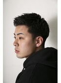 アップバングショート×ローフェード<池袋> <理容室> <バーバー>