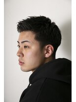 チルチェア 池袋(CHILL CHAIR) アップバングショート×ローフェード<池袋> <理容室> <バーバー>