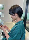 すっきりコンパクトな丸みショート
