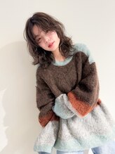 エン(en,)&nbsp;大人っぽレイヤー/レイヤーカット/アッシュブラウン