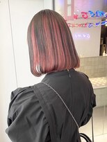 マジコ 原宿(Magico)&nbsp;ボブ/ミルクティーベージュカラー/ブリーチ/丸みショート/原宿