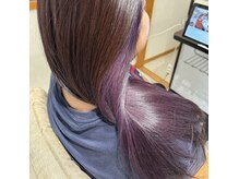 バイオレット系インナーカラー