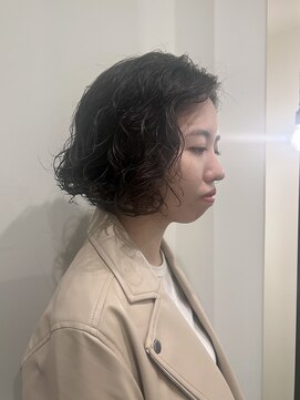 ユニコ(unico) ボブ　パーマ　髪質改善　【unico 川崎】工藤梨花