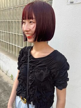 ジュール(JOULE'S) wine red × mini bob
