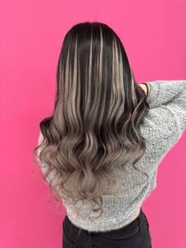 ロサ ファイブヘアー(Rosa..5Hair) 黒髪から一気に垢抜け!エクステバレイヤージュstyle!