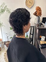 マイ ヘア デザイン 岡崎(MY hair design)&nbsp;ゆるふわパーマ×立体感 30代40代大人可愛い☆黒髪暗髪
