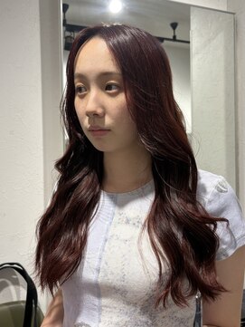 ワープ 青葉台(WARP) ワンカラー/レッド/赤髪/レイヤー/