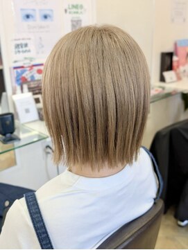 ヘアーズ エム美容室 タッセルボブ
