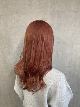 トリコ(ToricO) ピンクベージュ　ブリーチカラー　ダブルカラー　ハイトーン