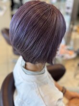サロン ド ジュン アールグレイ高崎 パープル系カラー