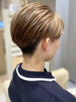 オーセンヘア(AUTHEN.HAIR)&nbsp;齋藤優【ミルクティーベージュ/ハイトーン/ベージュ】