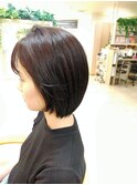 切りっぱなしボブ