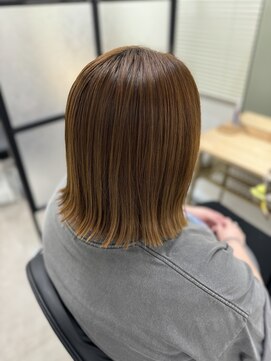 テーラヘアー 葛西店(TELA HAIR) 外ハネショートレイヤーボブ