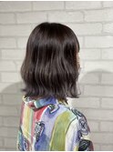 大人かわいい韓国巻き髪髪質改善グレージュ