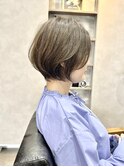 脱白髪染め/大人美人ショート
