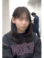 カノイ 銀座中央通り(KANOI)&nbsp;派手すぎずフェミニンに収まるレイヤー☆