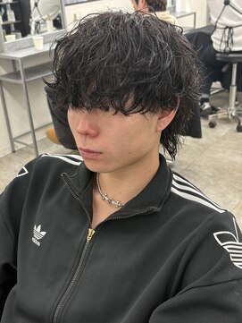 ハイセンス セカンド(HISENSE second) 【姫路メンズパーマ】シャドウパーマ　（TAIKI）