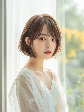 エフフォーユアヘアー 北方店(F for your hair) ショートボブの紹介