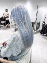 キオク(KIOX)&nbsp;ブルーカラー/水色カラー/ケアブリーチ/ブリーチ/名古屋/栄