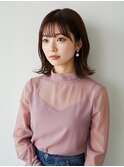 顔周りカットが鍵の丸みショート【小倉南区】