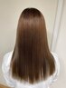 艶髪ストレート＋カット→￥19800