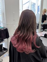 アライブ ハラジュク(ALIVE harajuku) ブリーチインナーバレイヤージュグラデーションカラー夕貴