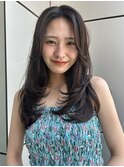 ◎ ダークパープル/くびれミディ/顔周りレイヤーレイヤーカット3