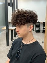 リッチブランドアンドコー 守口店(Rich Brand&Co) スペインカール ハイライトカラー メンズカット メンズパーマ