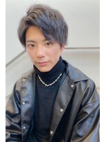 ヘアーズ ベリー 香椎店(hairs BERRY)&nbsp;★BERRYアッシュブラックツ-ブロック束感ビジネスひし形黒髪ヘア